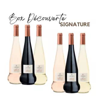 BOX SIGNATURE LAMPE DE MÉDUSE 3 COULEURS (6x75cl)