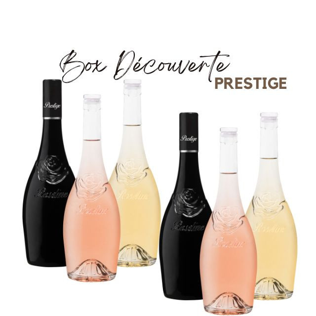 BOX ROSELINE PRESTIGE 3 COULEURS (6x75cl)