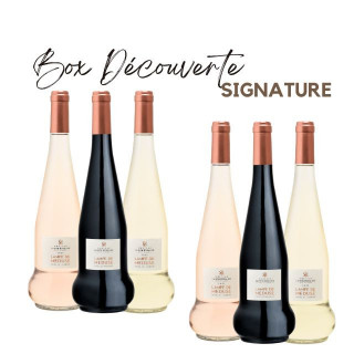 BOX SIGNATURE LAMPE DE MDUSE 3 COULEURS (6x75cl)