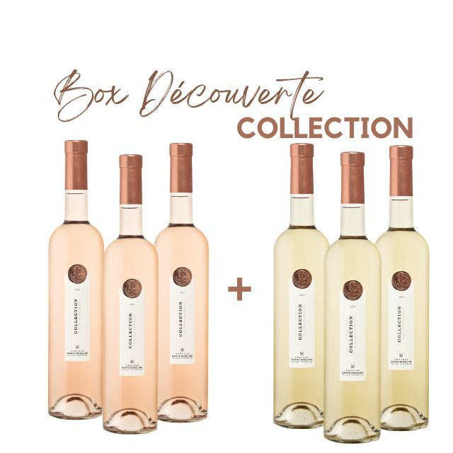 BOX  NOUVELLE CUVE COLLECTION ROSE & BLANC (6x75cl) 