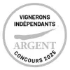 Vignerons independants argent 2025