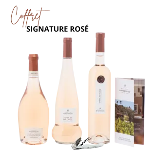 Coffret Signature rosé  : Nos crus classés en rosé (3x75cl)